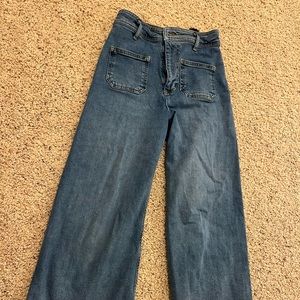Zara marine straight jeans size 4